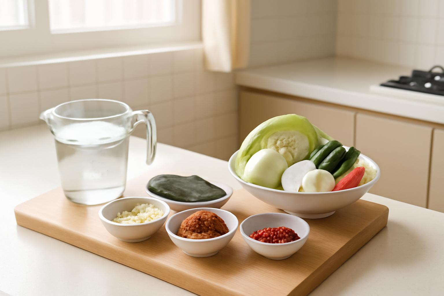 된장찌개황금비율 된장찌개황금비율 준비물
